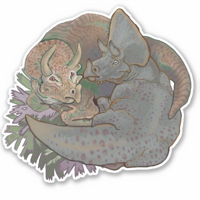 Triceratops Snuggles (Front)