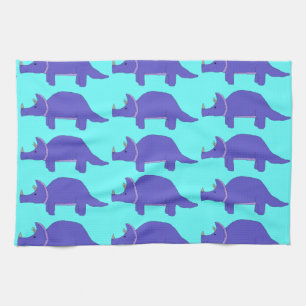 Triceratops towel