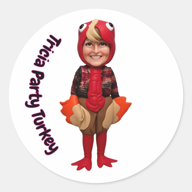 Tricia Party Sticker Sheet (Front)