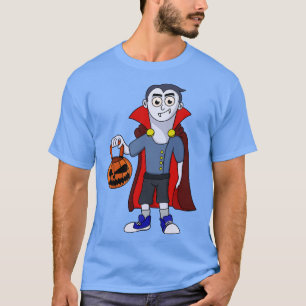 Trick and Treat a Vampire on Halloween T-Shirt