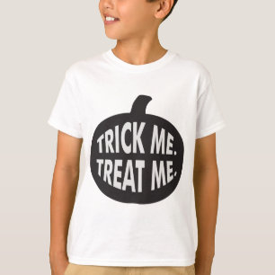 Trick Me Treat Me B/W T-Shirt