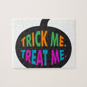Trick Me Treat Me Multi-Colour Jigsaw Puzzle