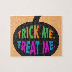 Trick Me Treat Me Multi-Colour Jigsaw Puzzle
