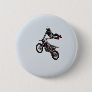 Trick Motocross 6 Cm Round Badge