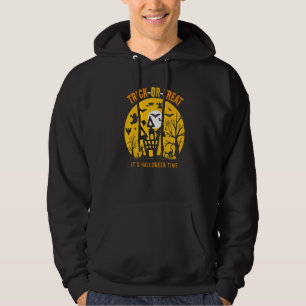Trick Of Treat It's Halloween Time Hoodie
