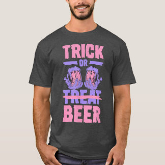 Trick Or Beer Trick or Treat Local Craft Brewery H T-Shirt