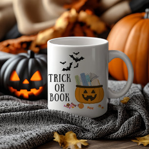 Trick or Books Coffee Mug