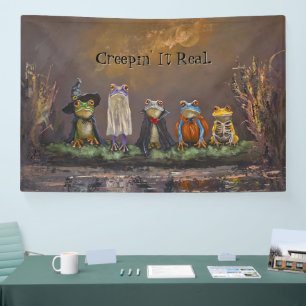 Trick Or Croak Banner