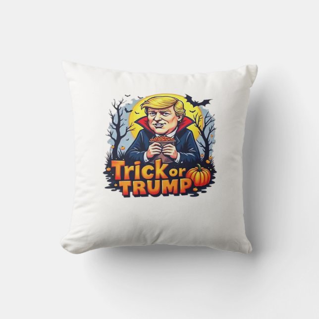 Trick Or Halloween Classic Cushion (Front)