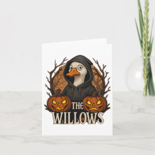 Trick Or Halloween Goose Pumpkin Hoodie Goose The  Card
