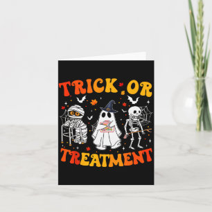 Trick Or Pt Physical Therapy Therast Halloween  Card