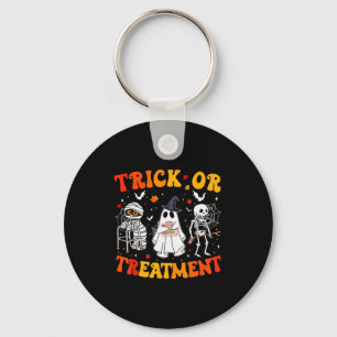 Trick Or Pt Physical Therapy Therast Halloween  Key Ring