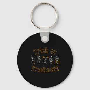Trick Or Pt Physical Therapy Therast Halloween  Key Ring
