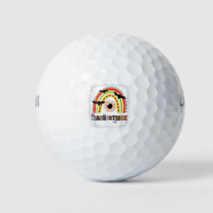 Trick or teach Bleached teacher Halloween costume Golf Balls