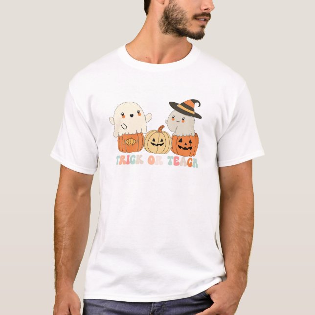 trick or teach T-Shirt (Front)