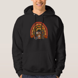 Trick Or Teach Teacher Halloween Costume Boo Spook Hoodie