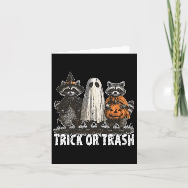 Trick Or Trash  Card (Front)