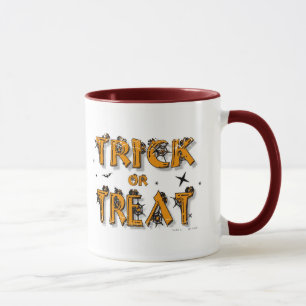 Trick or Treat - 2-sided Ringer Mug