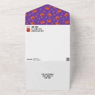 Trick or Treat All In One Invitation