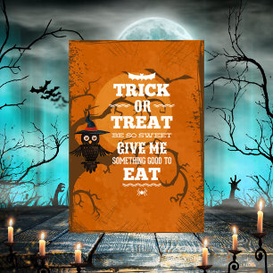Trick or Treat Be So Sweet Halloween Party Invitation