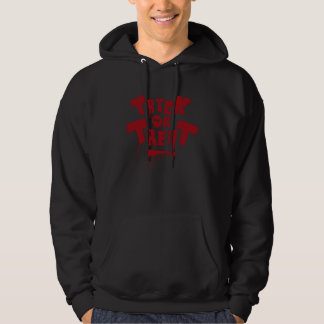 Trick or Treat Bloody Halloween Costume Hoodie