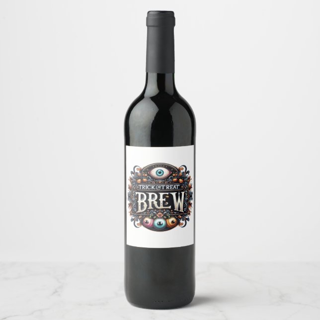 Trick or Treat Brew Label (Front)