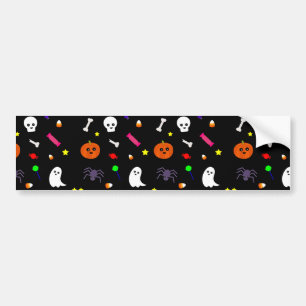trick or treat bumper sticker