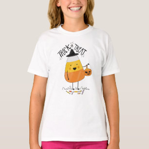 Trick or Treat Candy Corn Halloween Crew Shirt