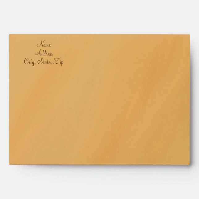 Trick or Treat Candy  Invitation Envelope (Front)