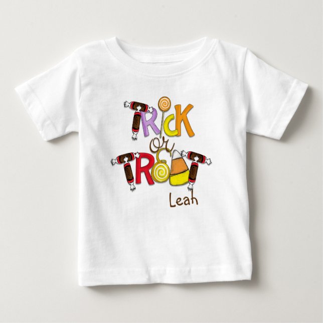 Trick or Treat Candy  T-Shirt (Front)
