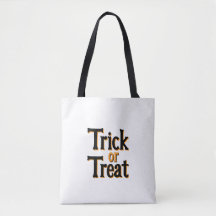 Trick Or Treat Canvas Tote Bag