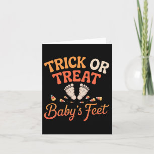 Trick-or-treat  card