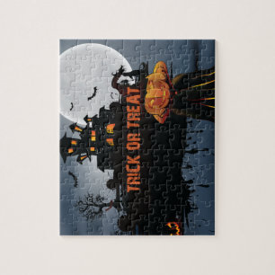 Trick or treat castle   jigsaw puzzle