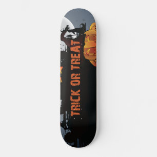 Trick or treat castle skateboard