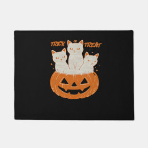Trick or Treat cats Classic T-Shirt Doormat