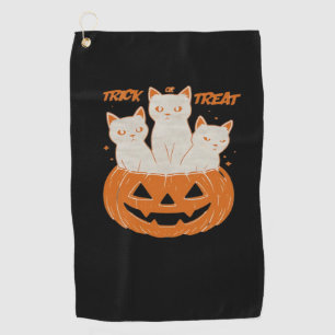 Trick or Treat cats Classic T-Shirt Golf Towel