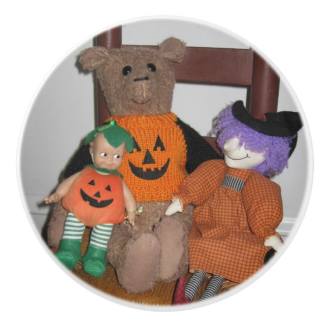 Trick or Treat Ceramic Knob (Front)