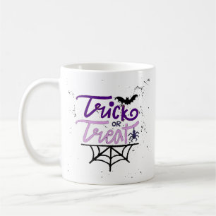 trick or treat coffee mug