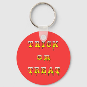 Trick or Treat (corn candy colour) Key Ring