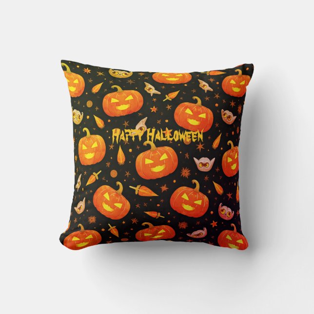 Trick or Treat Cosy Cushion (Front)