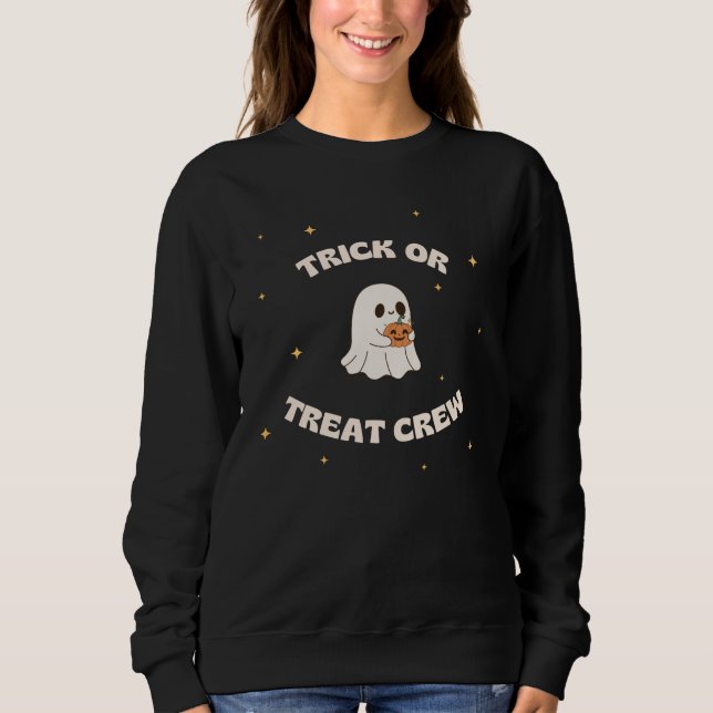 Trick Or Treat Crew Women's Sweatshirt (Front)