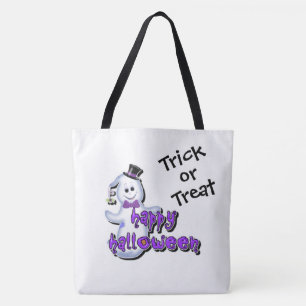 Trick or Treat Cute Ghost Tote Bag