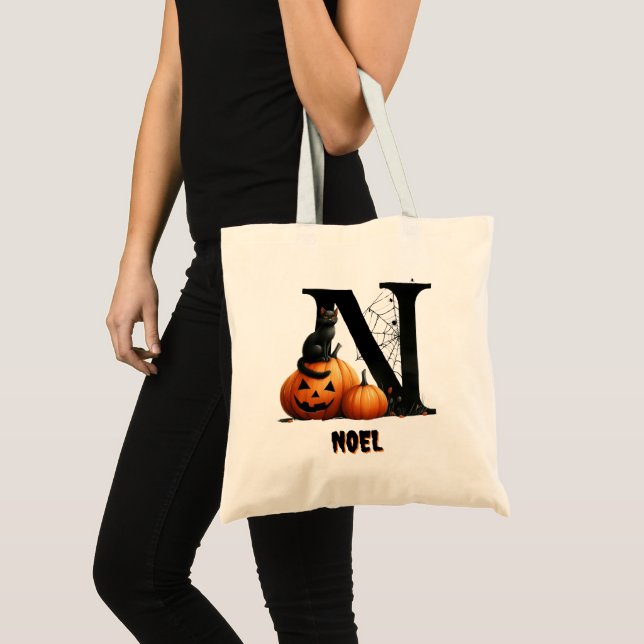 Trick or Treat Cute Halloween Candy Bag (Front (Product))