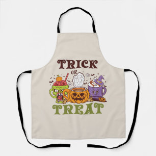 Trick Or Treat – Cute Halloween Coffee Brew Apron