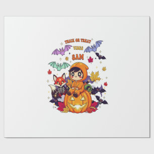 Trick or Treat Cute Halloween Wrapping Paper