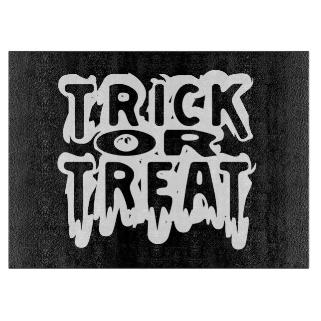 Trick or Treat Cutting Board (Front)