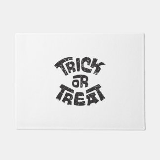 trick or treat doormat