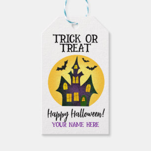 Trick or Treat Favour Tag