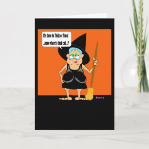 Trick or Treat Gladys Card