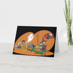 Trick or Treat greeting card